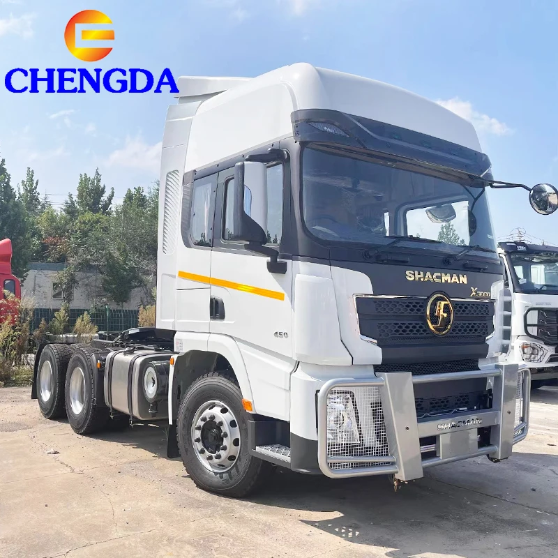 Shacman F3000 X000 380hp 6X4 Used Tractor Trucks Trade 50ton 2016 2017 Model F2000 Truck Head for Sale