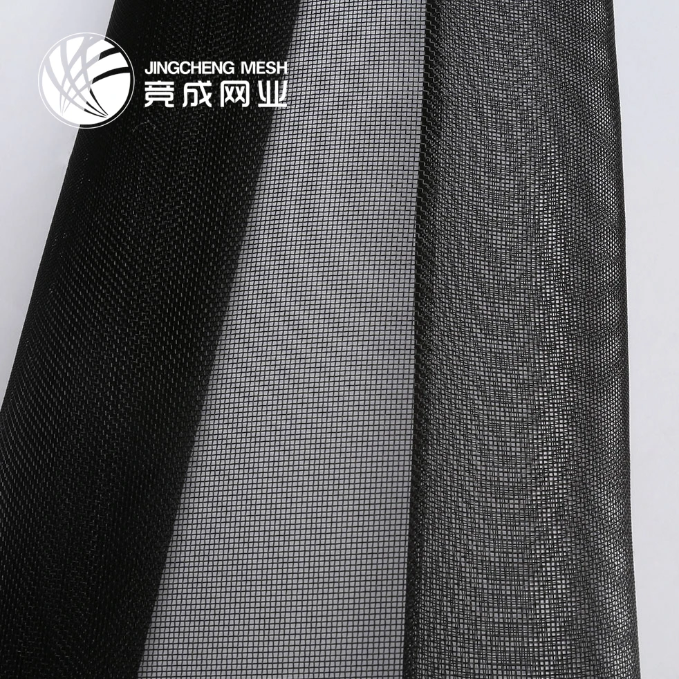Grey Black Roll PP Customized Bug Door Screen