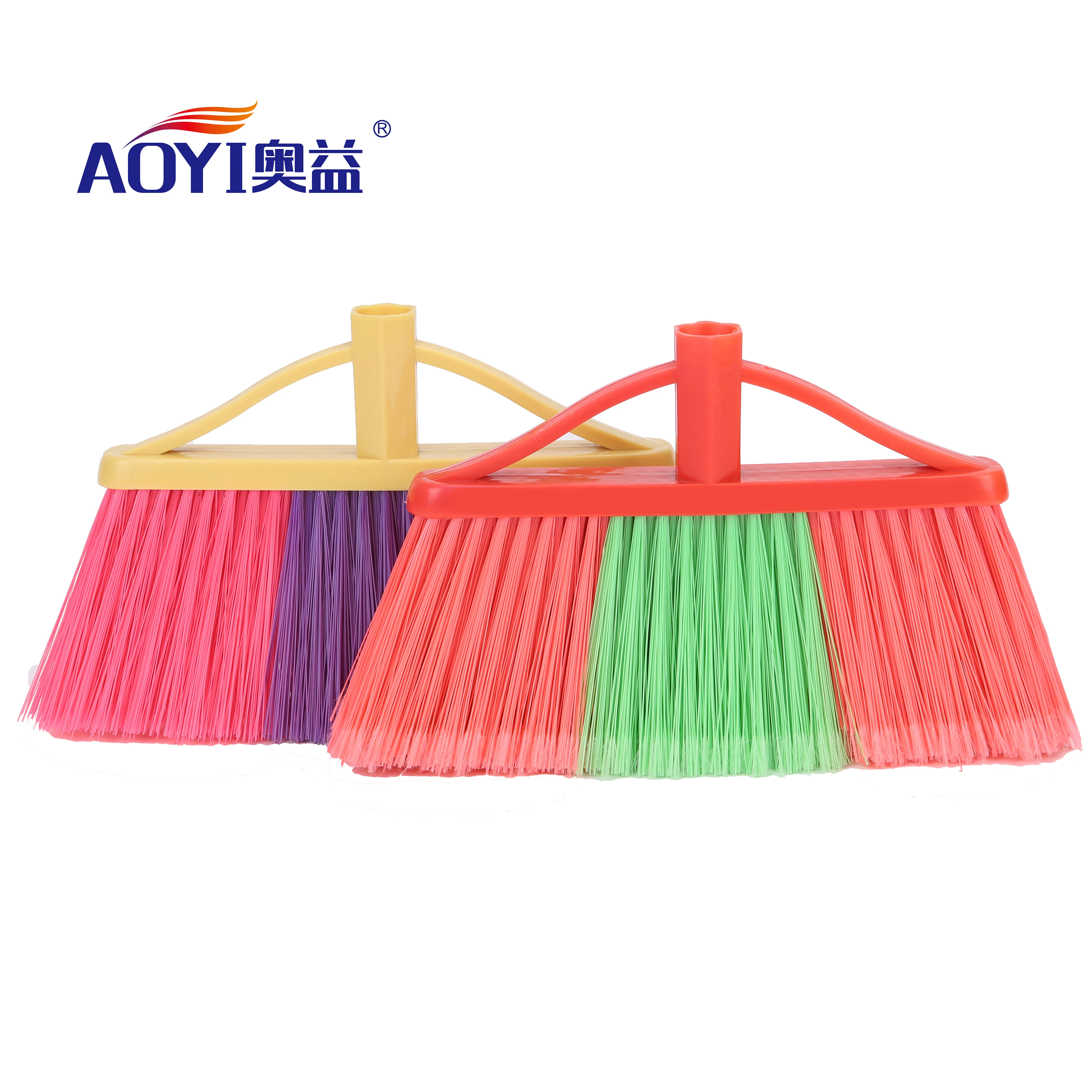 AOYI 118 double color household soft plastic water broom head  2021