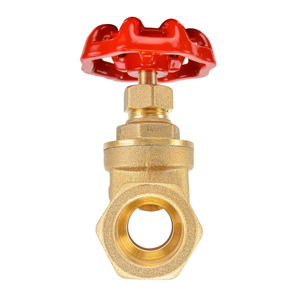 BSP Female Threads PN 16 Water Valves Brass Gate Valve