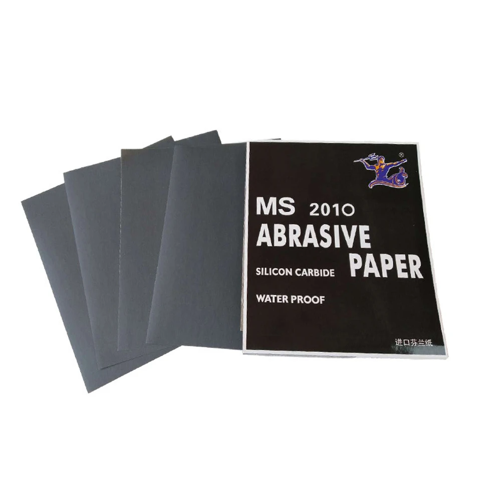 Ms High Quality Durable Silicon Carbide Water Proof Abrasive Paper Wholesale Sandpaper Roll
