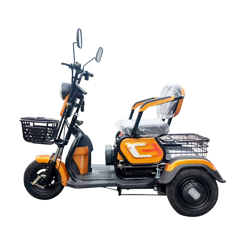 Electric Tricycle Electric Ccc Certificate New Design Direct Sale Multifunction Cargo Electric Tricycle For Adults