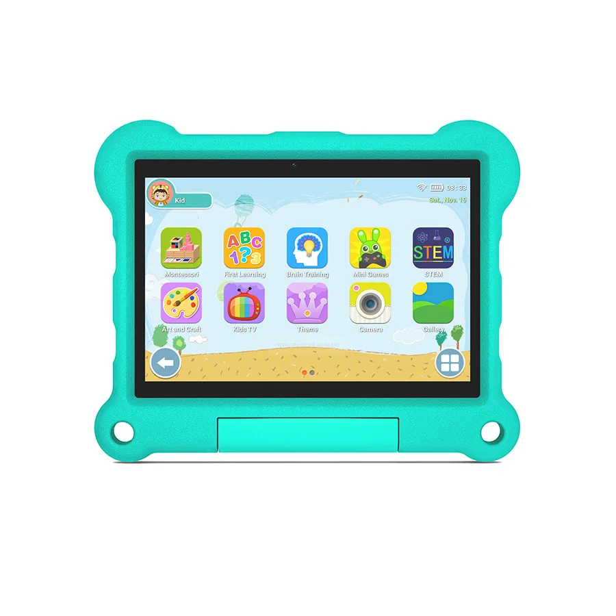 Best Gift 10.1 Inch Educational Learning Tablet Android 11 4gb+64gb 6000MAH Children Tablet Pc for Kids Students