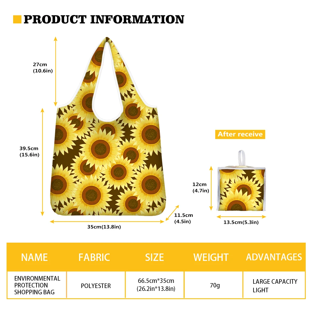 
Wholesale Cute Cactus Pattern Eco Friendly Reasable Grocery Bag Latest Trendy Women Bags Big Space Foldable Shopping Bag 