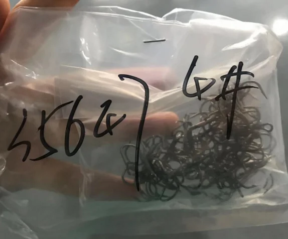  TOPIND 32786 100pcs/bag Jig Fishing Hook Round Bend Heavy Wire 60 Degree with Black