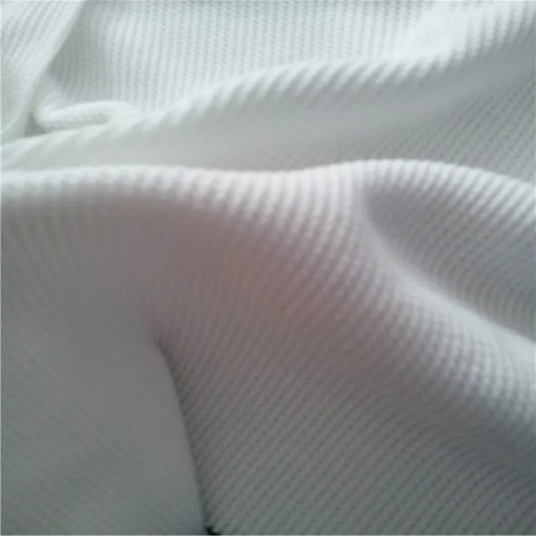 CVC60/40 Waffle Knitting 60 Cotton 40 Polyester Waffle Cotton Fabric