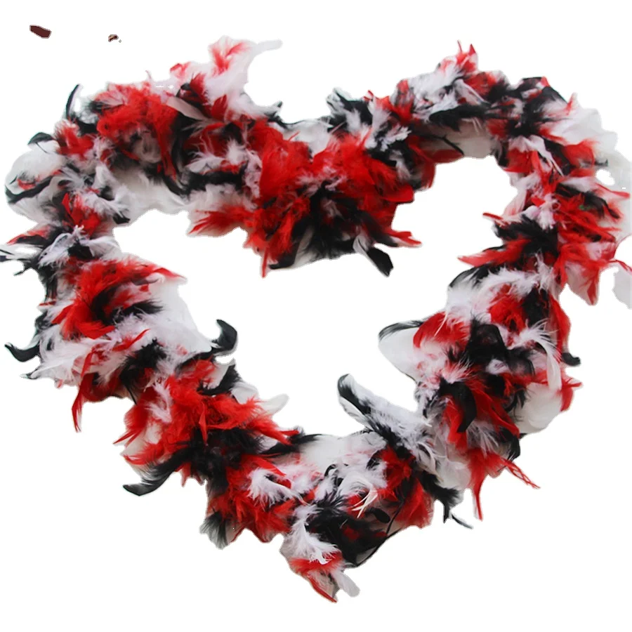 45 г 2 ярда Искусственное перо удаа цветное на Хэллоуин желтое зеленое фиолетовое чандель для