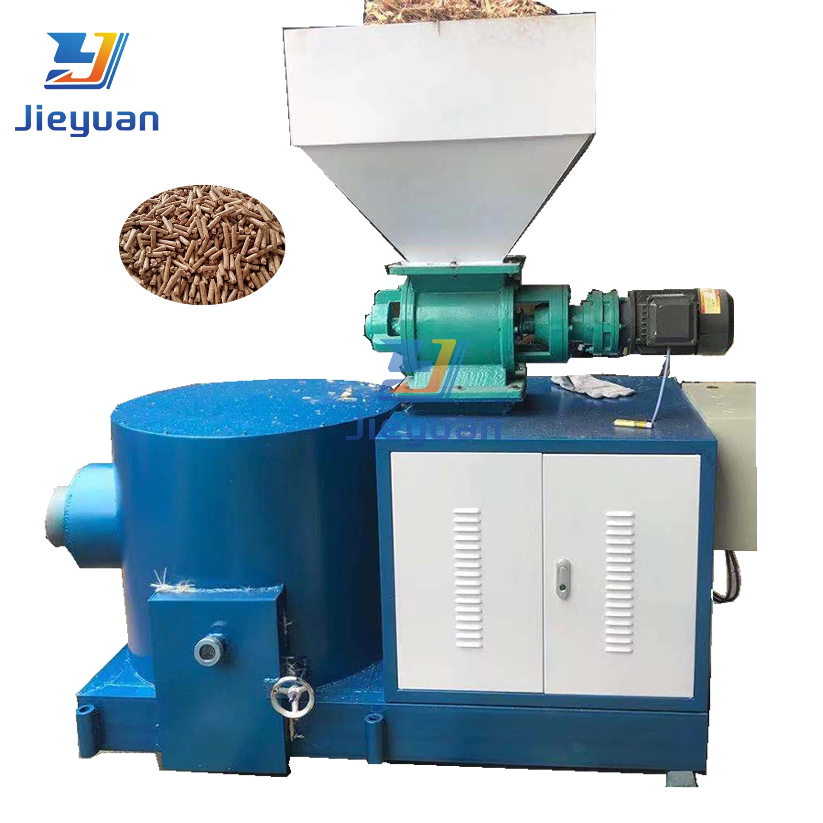 Burner Wood Pellet Aluminium Melting Furnace Biomass Pellet Burner Wood Sawdust Burner  Machine