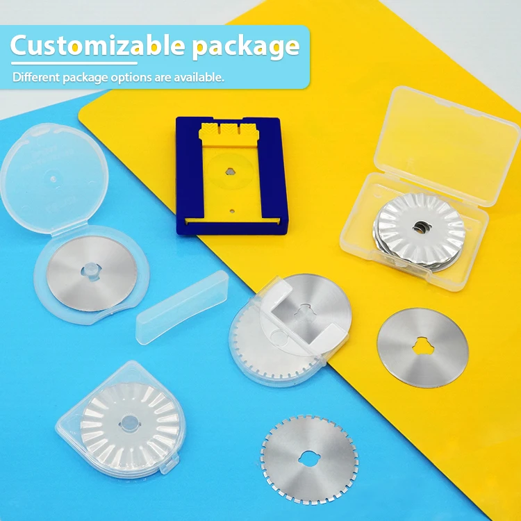 Rotary Cutter Blade Carpet Cutting 45mm Tailor knife blade handheld fabric cutter sk5 sk7 blade