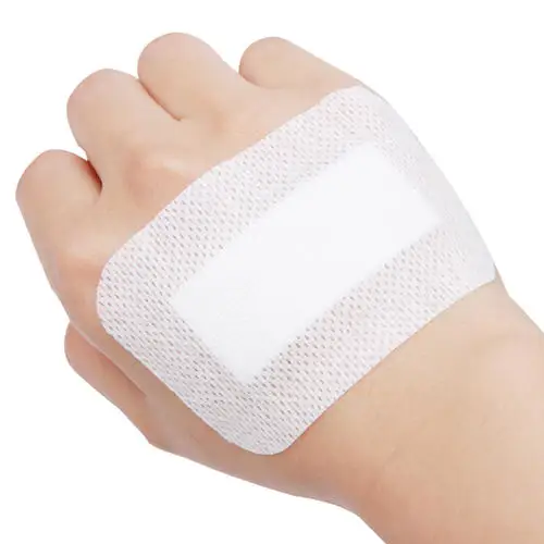 Adhesive wound dressing non-woven adhesive wound dressing 10x10cm