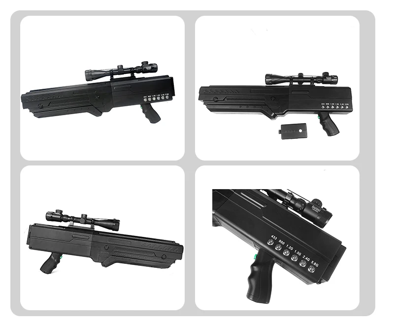 Up to 1.5KM Long Range Drone protect System  6 bands  uav detector 1.5 km drone gun anti