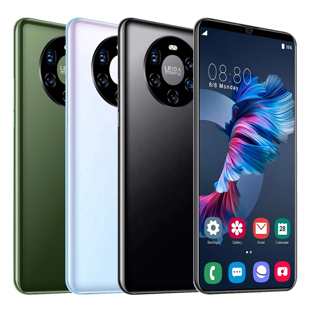  Смартфон Mate50 pro 12 Гб + 512 ГБ 5G сотовый телефон OLED дисплей 6 3 дюйма 10 ядер 4800