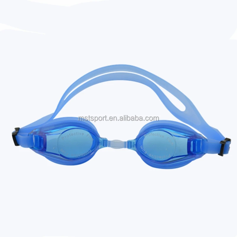 myopia swim goggles with silicone strap factory China