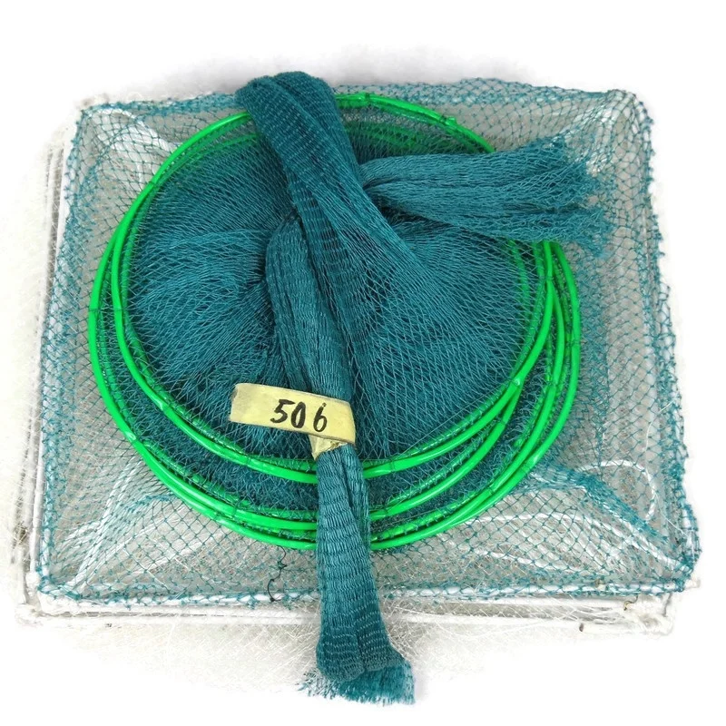 Long Fish Cage Cap Dua Ikan 506, Dragon Cage For All Kind Of Fish 30cm*40cm*28Holes (Bubu Naga, Bento Naga, Bito Naga)