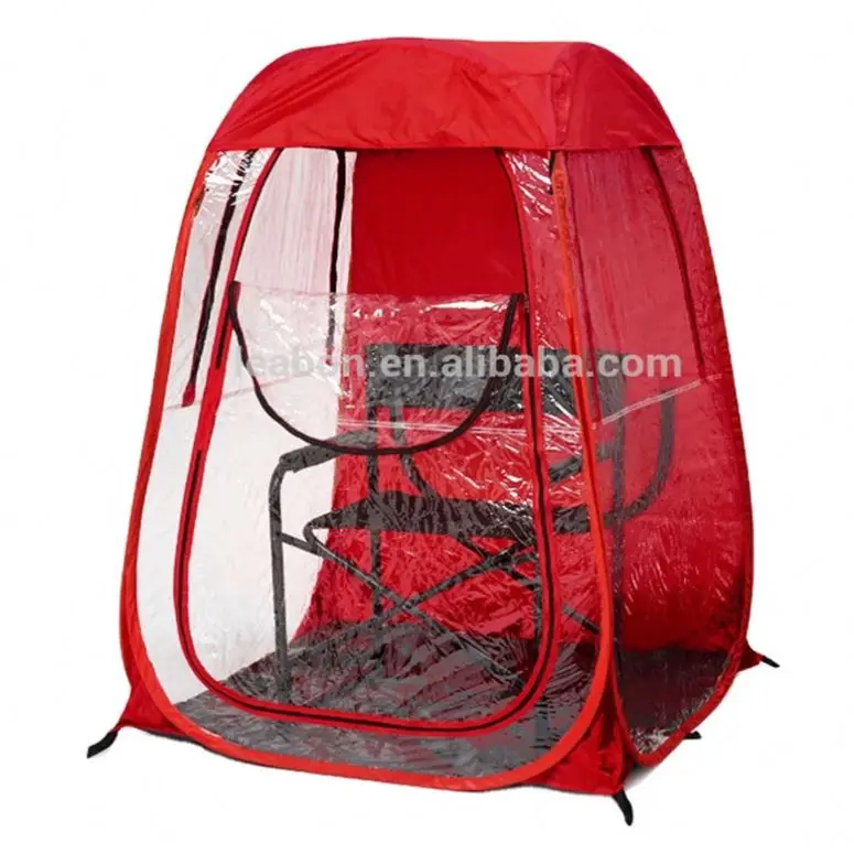 single couple  famliyTents For Sport Events game watch ice fishing mobile portable pop up transparent spray tanning tent