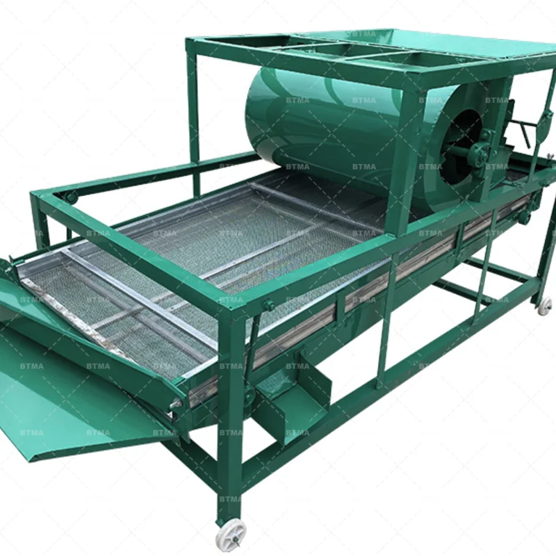 BTMA Peanut destoner combined cleaner and destoner 800 kg/h peanut stone removing machine for bean destoner