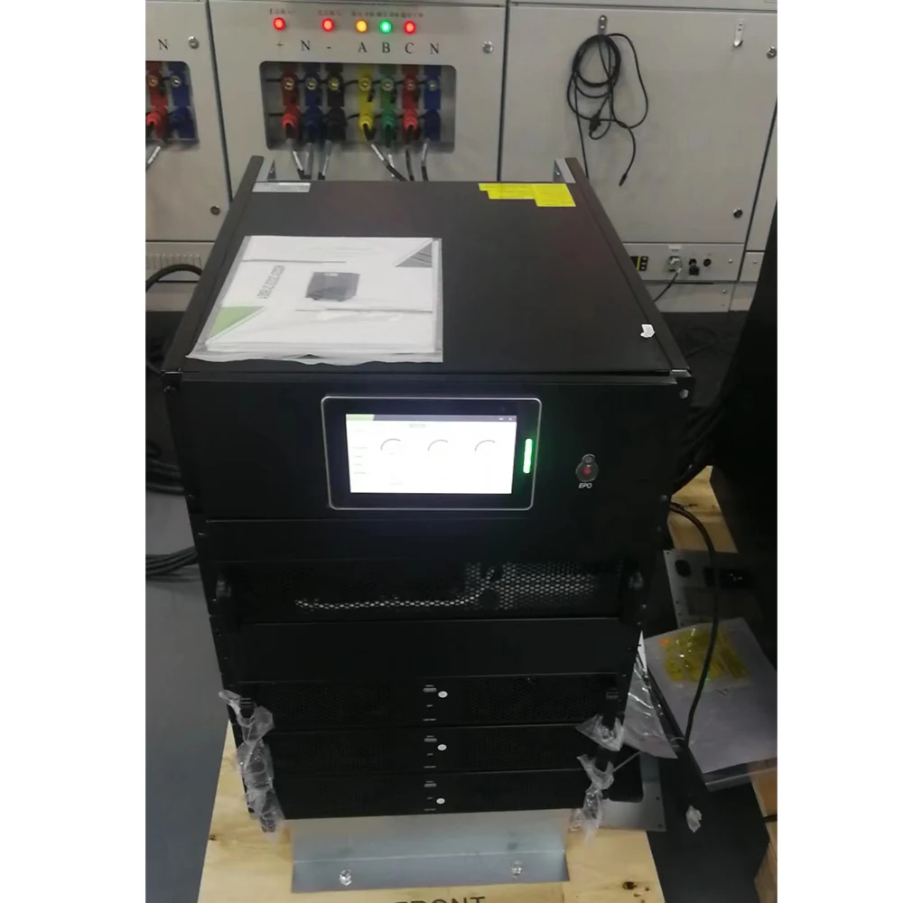 380V 400V 415V 60KVA 30KVA Modular UPS Ultra-Long Lasting Online UPS Power Supply System For Data Center