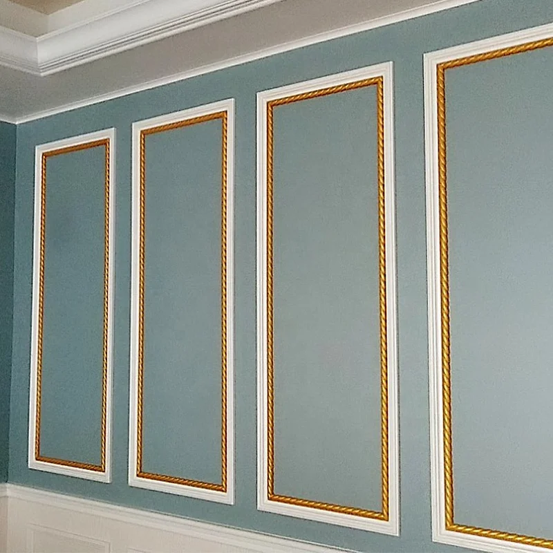 Самоклеящаяся гибкая ПВХ молдинговая отделка, 3D клейкие декоративные настенные линии, обоев для дома и офиса, декор «сделай сам»