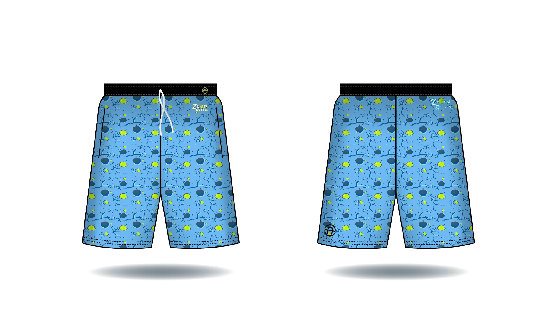 New design high quality quick dry sports shorts Sublimation Printing basketball shorts