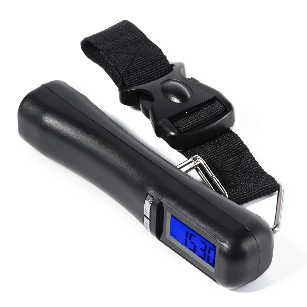 Essenti Digital Hanging Luggage Scale Portable Suitcase Weight Measurement with Hook for Travel Essential