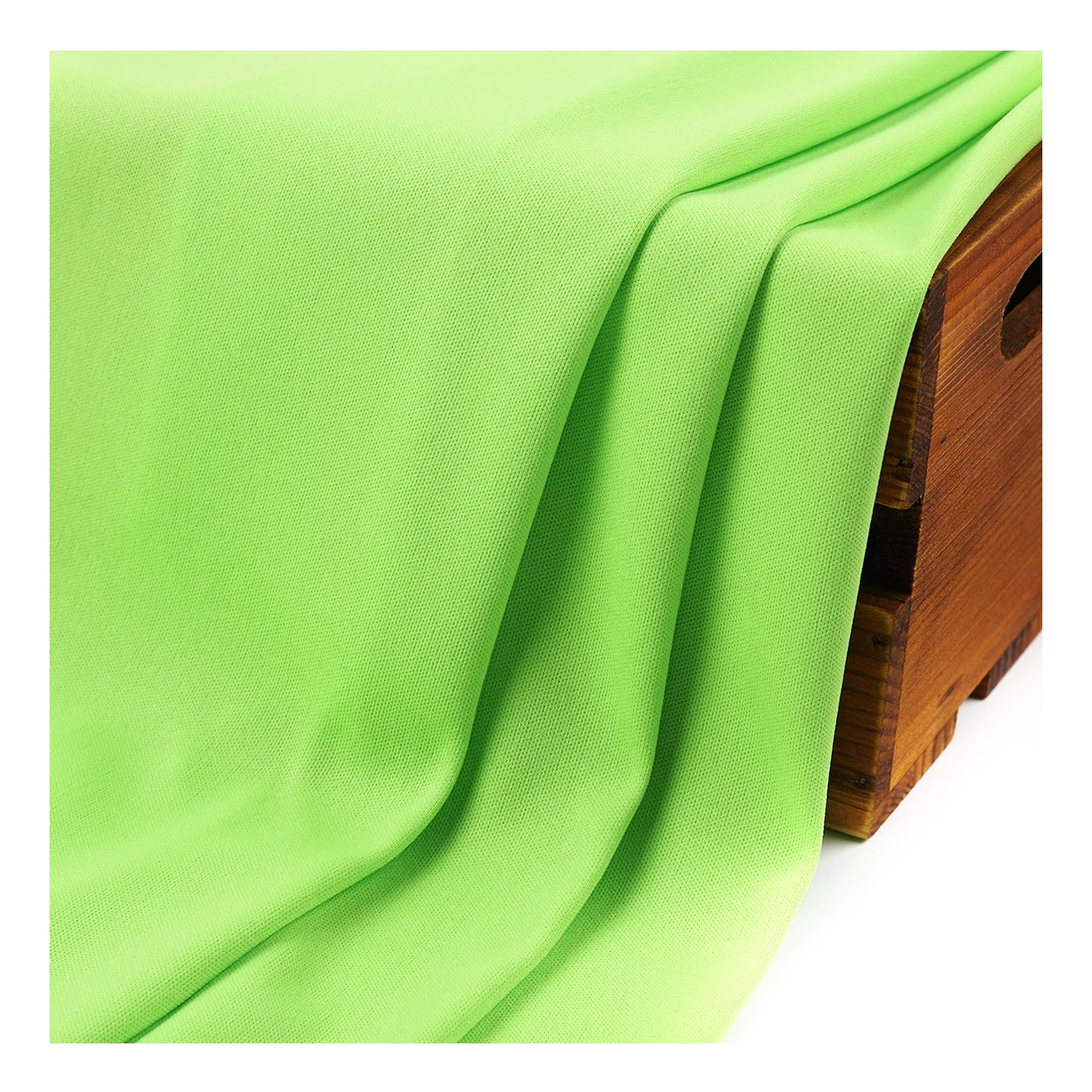 Recycled Interlock Sportswear Fabric T-Shirt Eco-friendly Polyester Material Wicking Soft Interlock Textiles Fabric for Garments