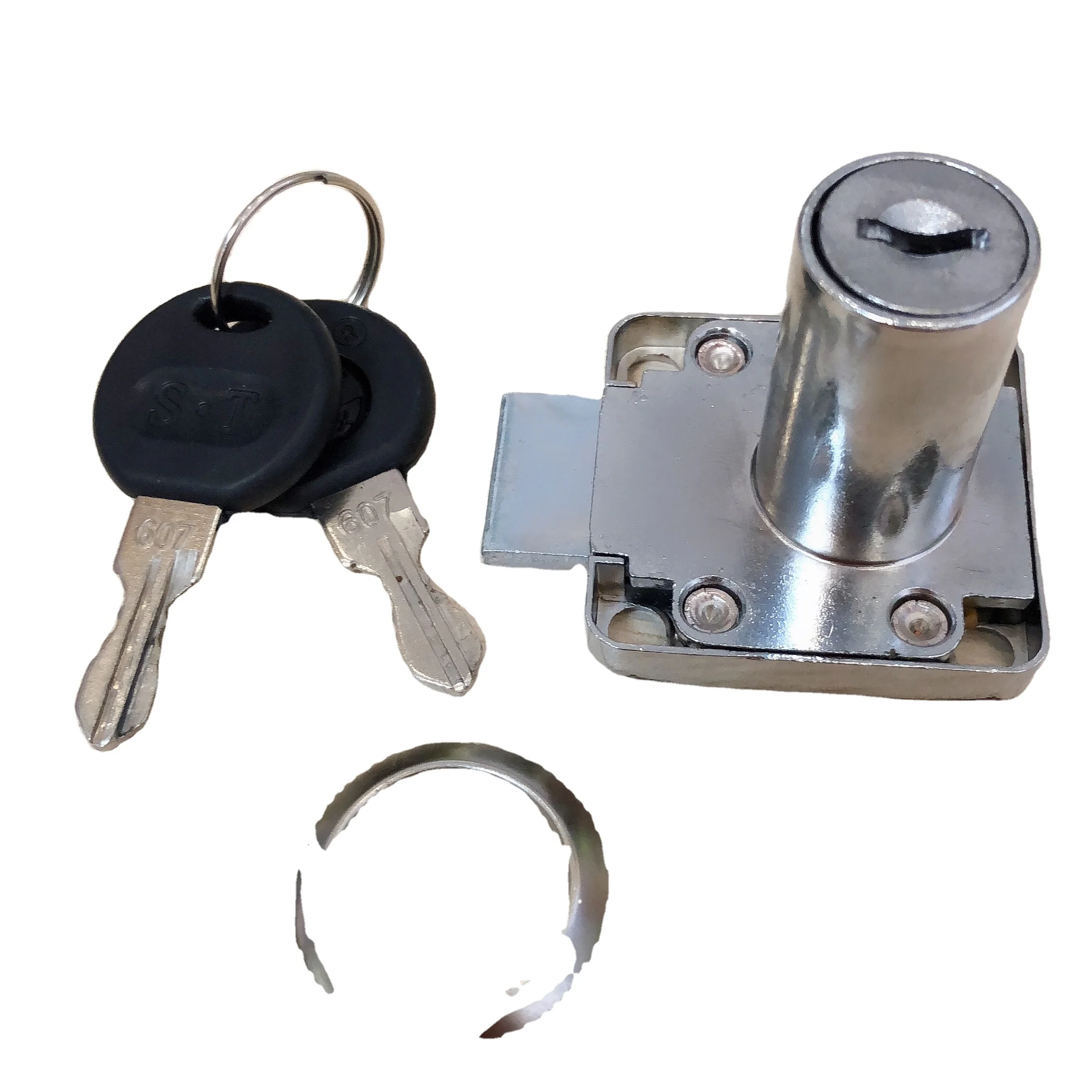 QT Safety Cam Quarter Turn Lock 16/20/25/30mm For Cabinet Office Desk Drawer Cabinet Drawer Lock mailbox door cam lock