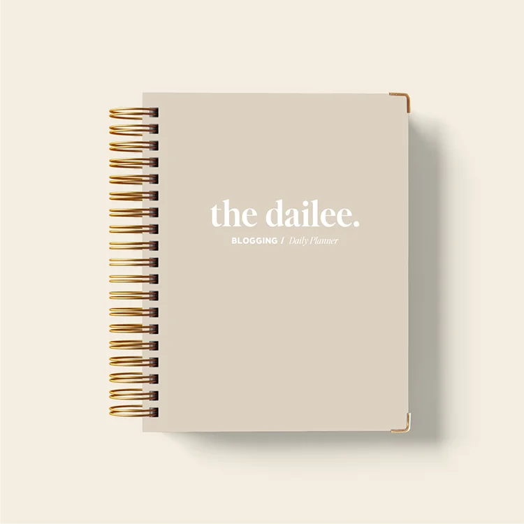 OVO Printing Customizable Mental Health Planner Daily Gratitude Affirmations Notebook Wellbeing Diary