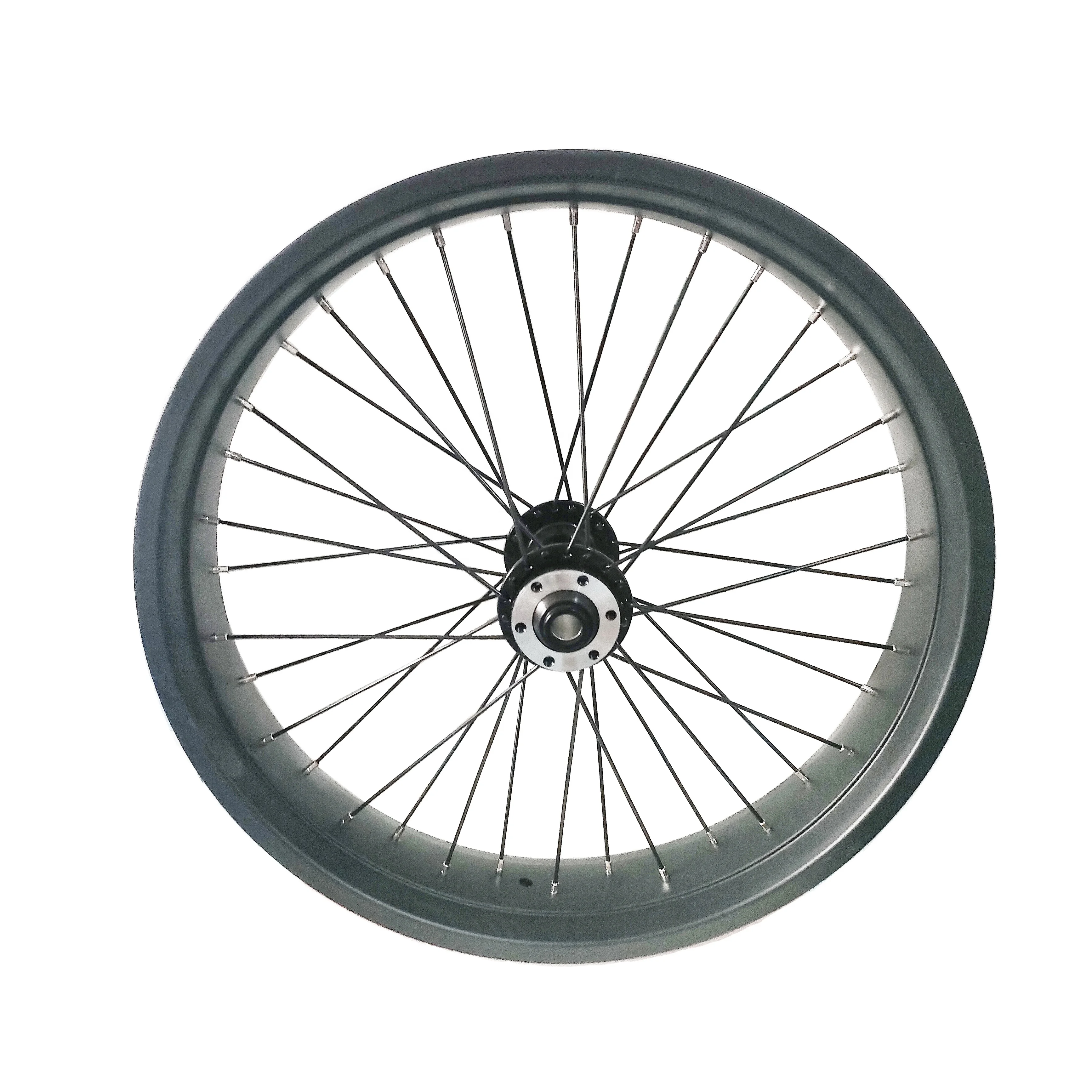 20 inch fat fork and fat wheel 20*4.0 inch thru-axle 135*15/Doodlebike