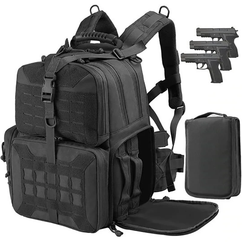 Outdoor Sport Waterproof Rucksack 3 Carrying Pouch Activity Bag for Hiking Tactical Backpack