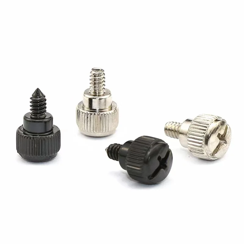 6#32*6 Computer PC Case Cooling Round Toolless Adjustment Screw Thumbscrews Thumb Screw
