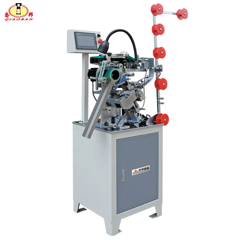 QB-029 Automatic Nylon Zipper Threading Machine for Nylon Machine