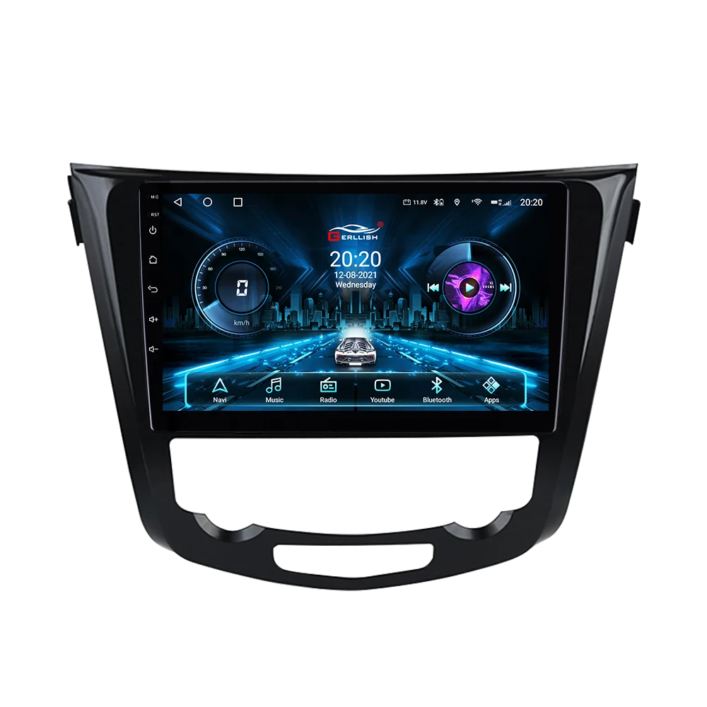 Android For Nissan X-Trail X Trail 3 T32 2013-2017 Qashqai 2 J11 Car Radio Multimedia Video Player Navigation GPS No DVD
