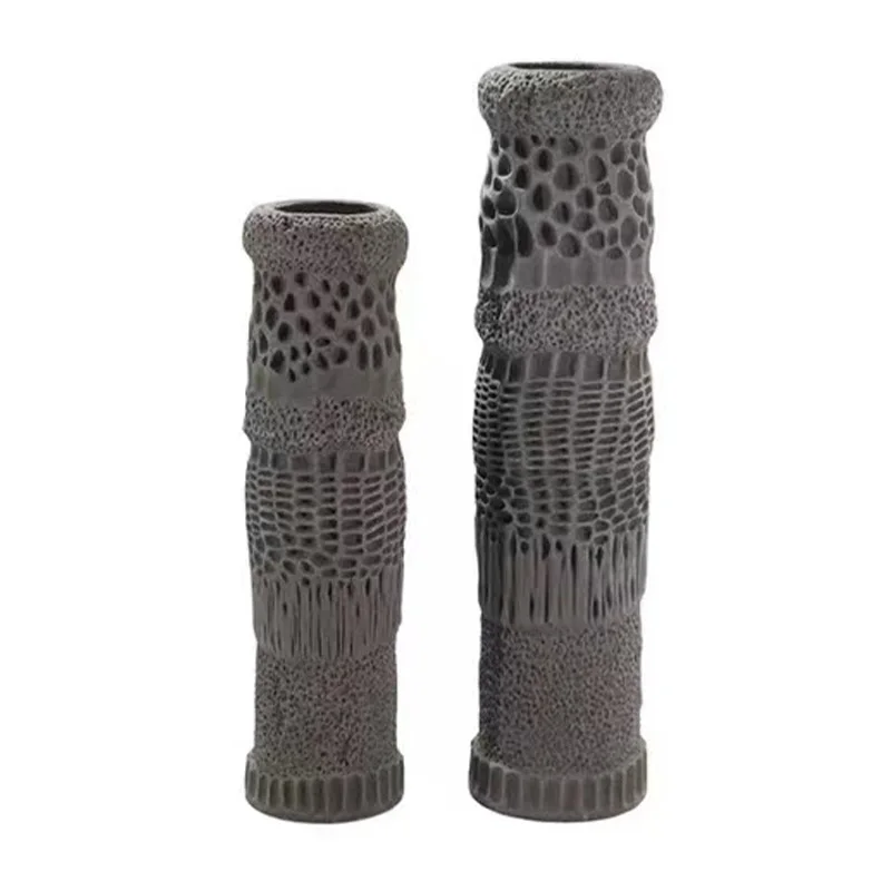 Modern Flower Pots Indoor Outdoor Decoration Plant Pots Tall Size Garden Home Fiberglass Pots For Plant Planter