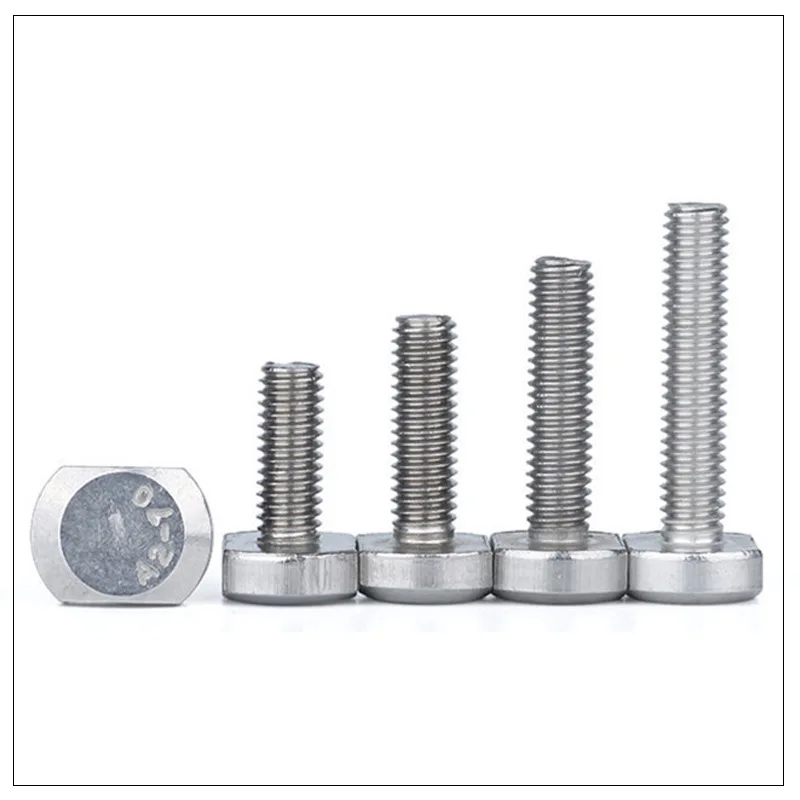 Factory Supplier Wholesale Bolt T-head Fasteners Stainless Steel T Slot Bolts