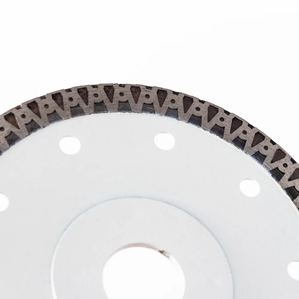 4.5inch115mm diamond blade hot press super thin A-turbo diamond saw blade cutting disc with flange for tiles ceramic porcelain