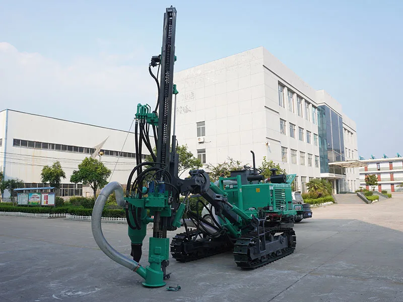 JL590 Simple Operation Rotary Drill Rig for Rock Soil Gear Pump Core Components with Engine Included for Mine Drilling