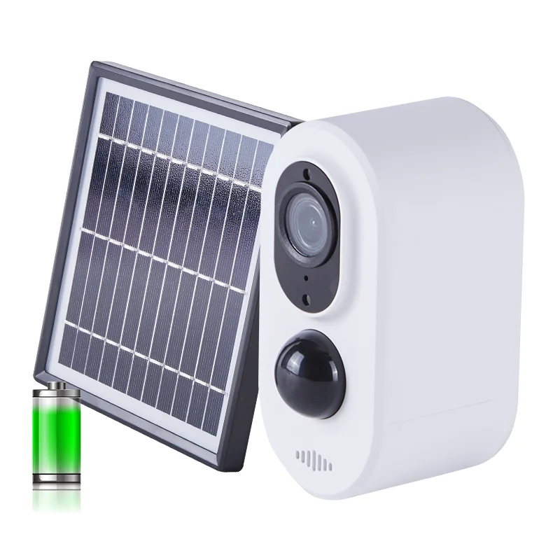 Hot New Home Battery Powered Wireless 3mp Mini Camera H265 System Outdoor Indoor Solar Surveillance Camera