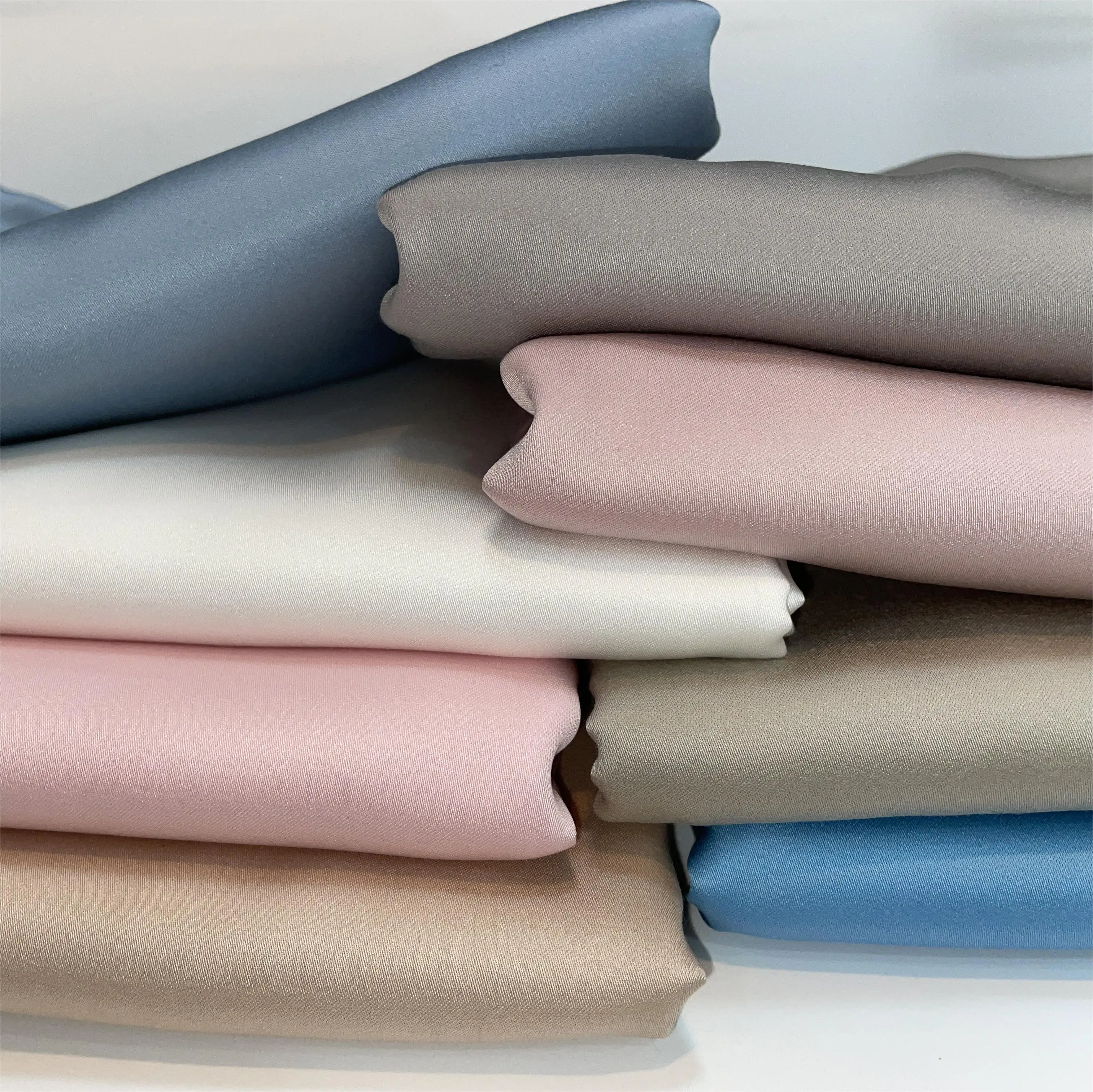 Wholesale ready stock solid plain color 60s TENCEL fiber bed linen fabric