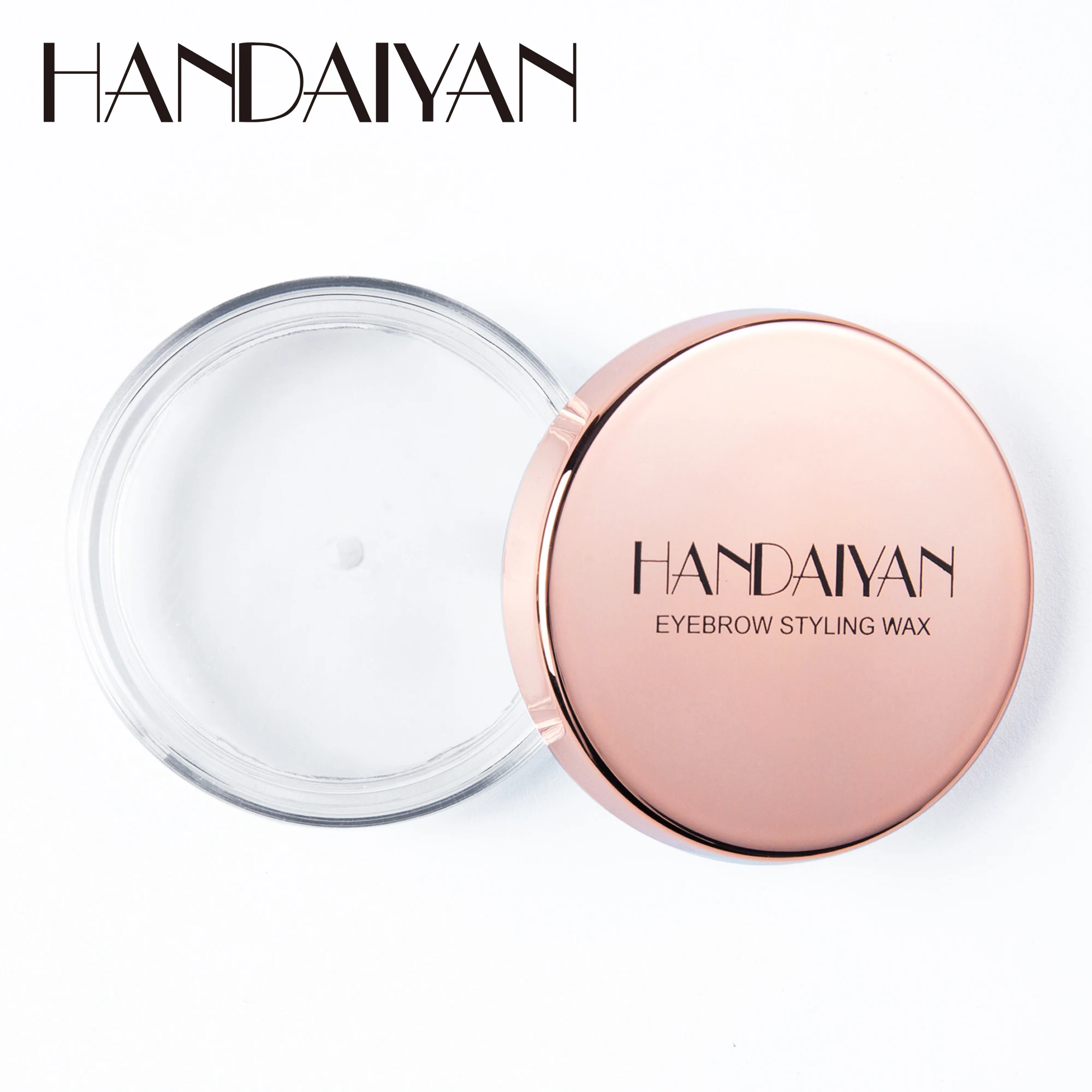 Handaiyan Eyebrow Gel Soap Wax Clear Water Proof Vegan Long-lasting Tinted Private Label Makeup Vegan Eyebrow Wax Soap