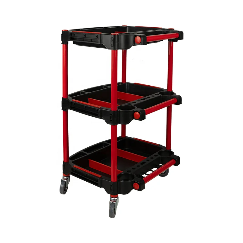 Factory direct high quality and affordable multifunctional tool trolley High load capacity and more organization