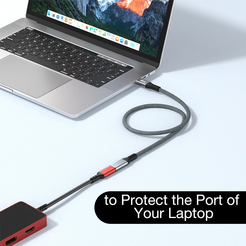 ULT-unite Factory Direct 0.3m 0.5m 0.8m USB4 Cable Gen 3 Full Feature Type C Cable 40Gbps 100W USB 4 Extension Cable