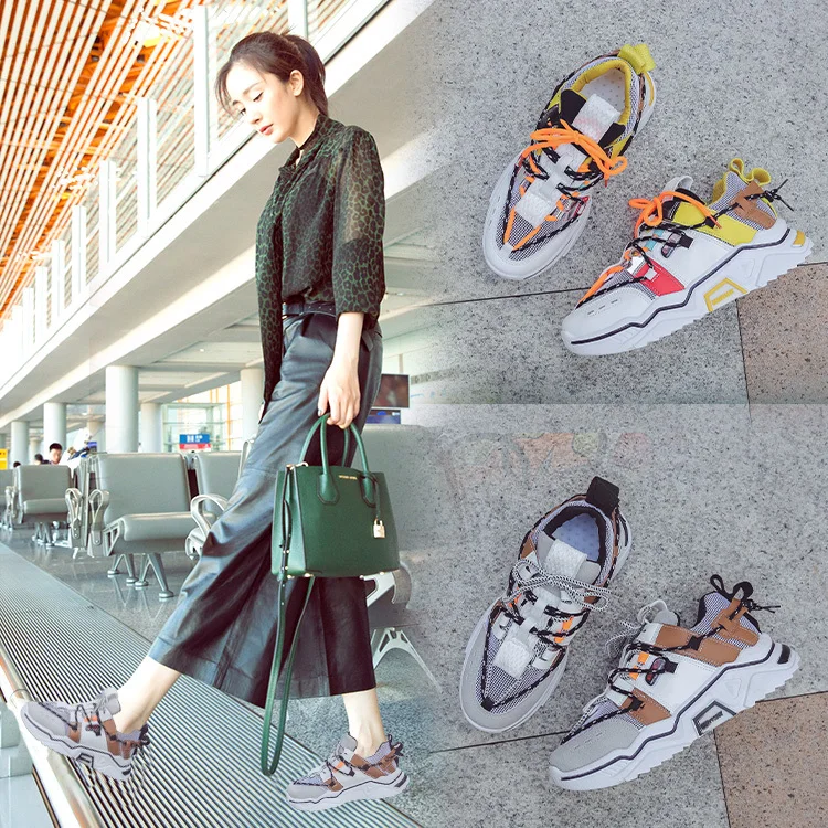 Женские кроссовки для бега, повседневная спортивная обувь большого размера, 2022