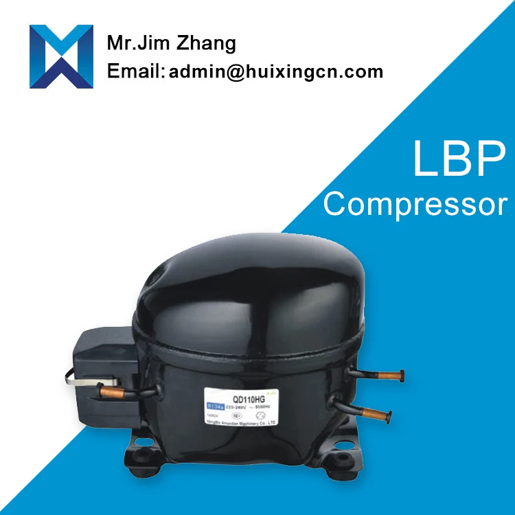 Fridge Compressor LBP Compressor R134a LBP Compressor for Refrigerator and Freezer Fridge