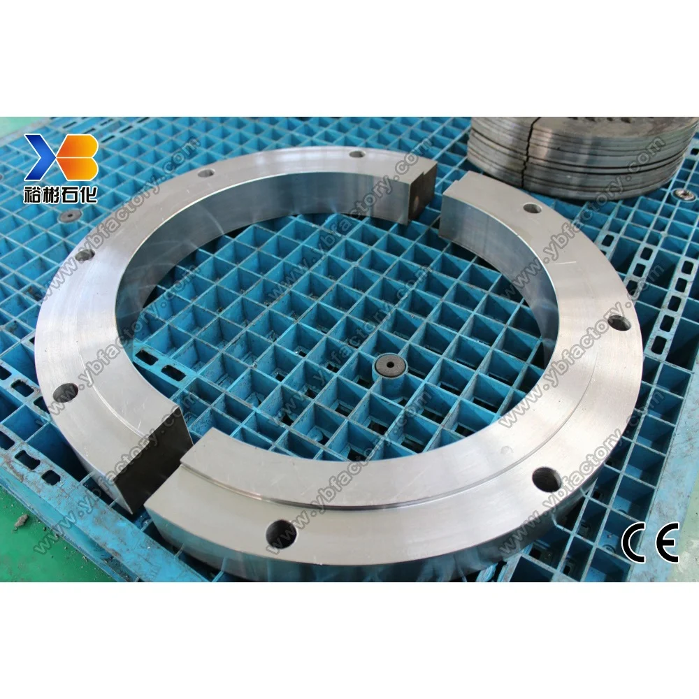 China Manufacturer Machined Large Size Customized CNC A105 Flange for Heat Exchanger