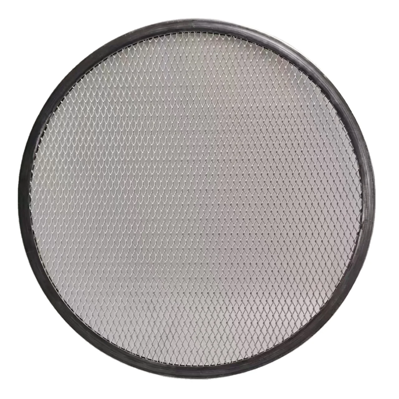 High quality Aluminium 6-22 Inch Stainless Steel Pizza Screen customized size wire mesh pizza tray