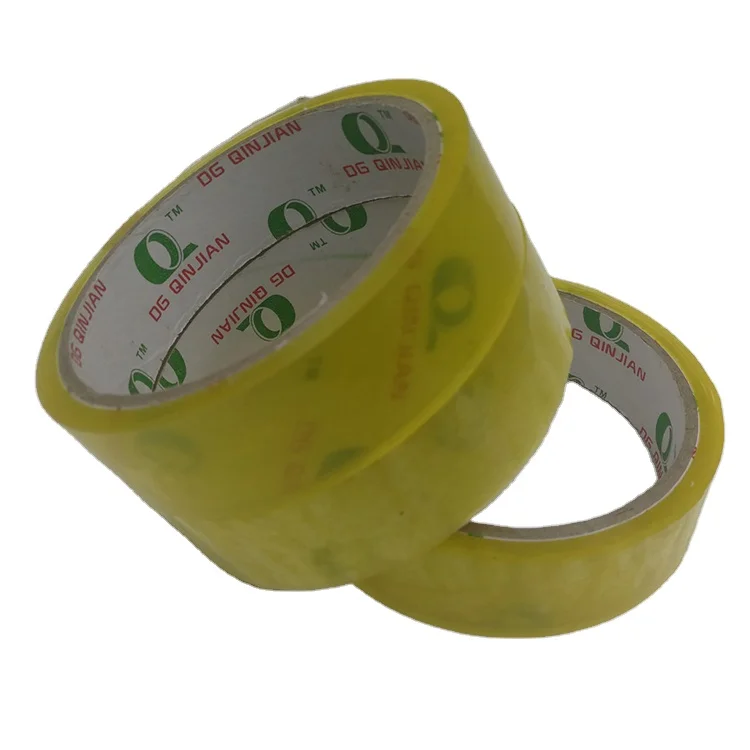 Customized high quality 18mm parcel binding bopp packaging tape