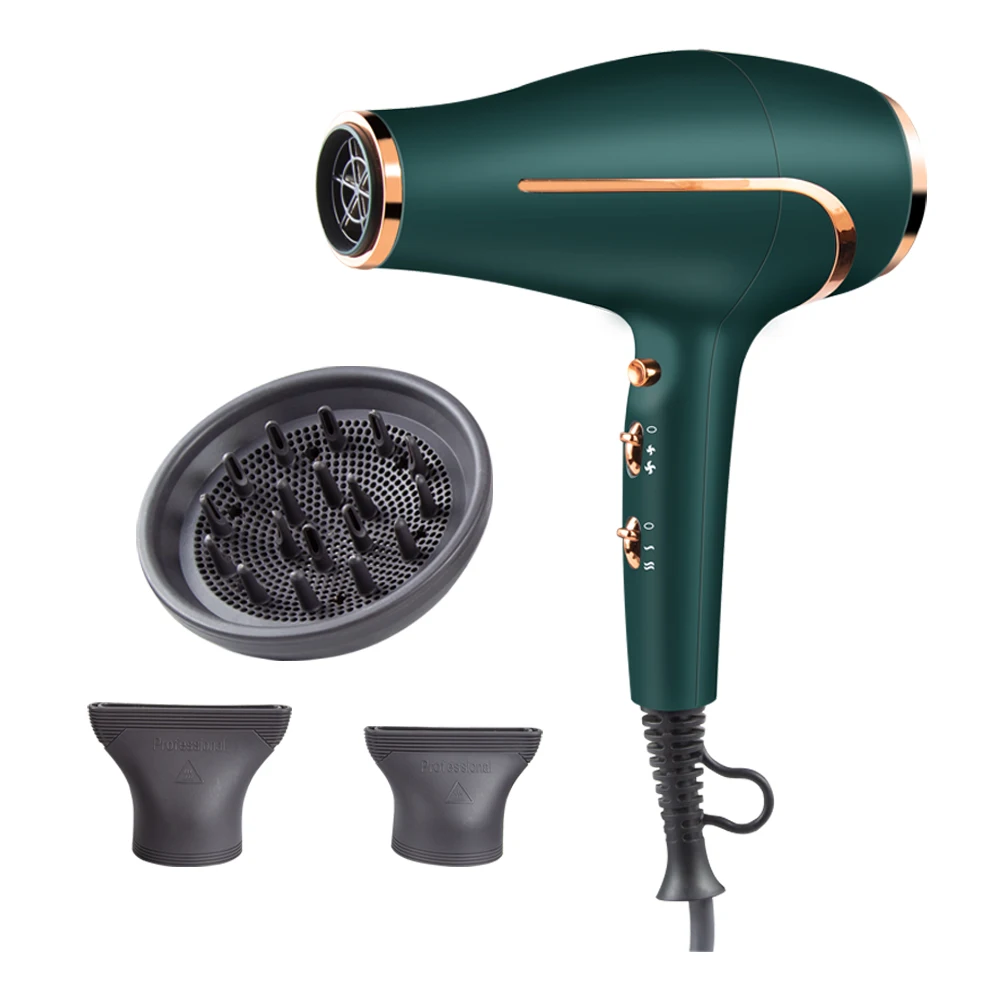Professional Factory Supply 2400W 2800W BLDC Motor High Quality Hair Dryer Quick Drying Electric Brushless Blow Dryer