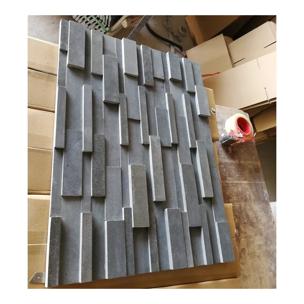 Шлифованный Andesite Lavastone многослойный каменный шпон/каменная облицовка