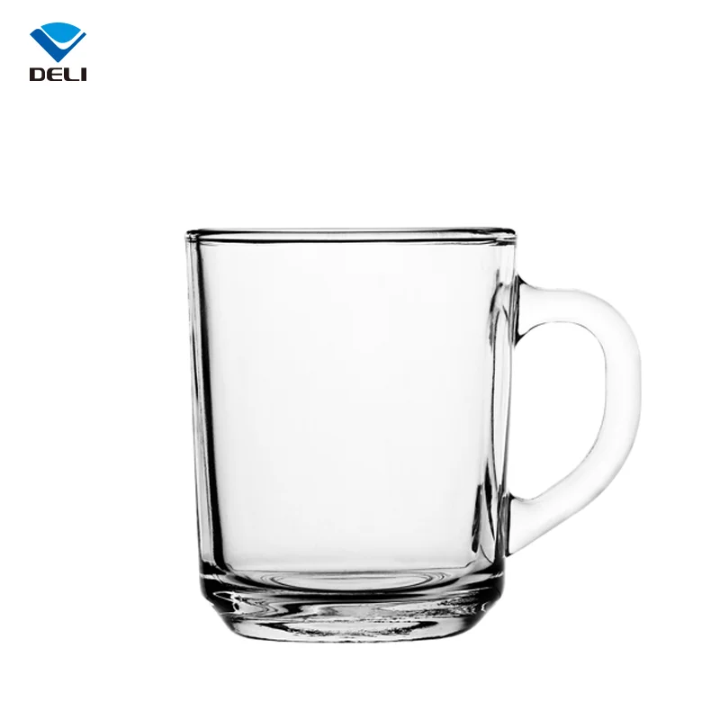 240ml 8oz LowPrice Drinking Tea  Customised Insulated Reusable Glass Vintage Coffee Cup