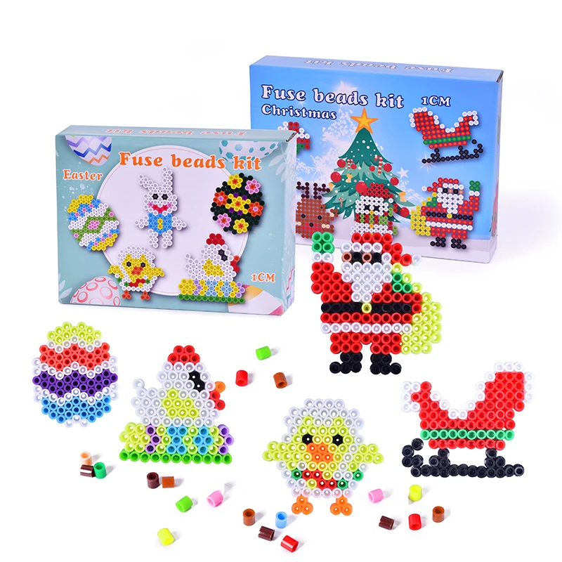 New Stock Arrival Diy Kids Ironing Beads Toys Educational Plastic 10mm Hama Fused Beads